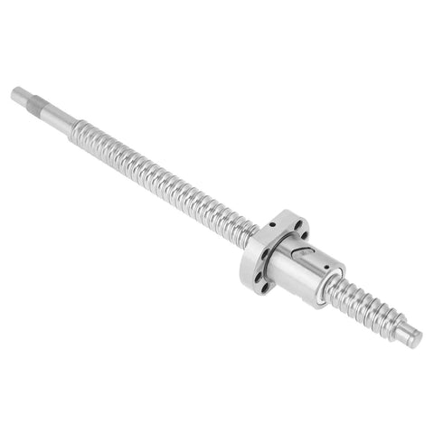 SFU1605 300Mm Rolled Ballscrew With Ballnut Anti Backlash Design for CNC routers and lathes, precision smooth movement.
