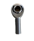 Two Pcs Male Rod Ends And Heim Joints 7/8 X 7/8 14 Chromoly Steel Rose Joint Bearings close-up view of threaded end.