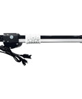 Hella Durable Linear Actuator For Power Recliner Lift Chair Motor Replacement KDPT007-46 side view with power cord and mount.