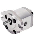 Industrial Hydraulic Gear Pump HGP 1A Series For Beefed Up Heavy Duty Machinery High Precision Gear Pump With Fast Response And Reliable Performance For Industry Equipment Parts, silver metal pump