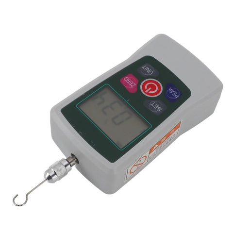 Grab And Go Digital Push Pull Force Meter With Spot On Accuracy Testing Up To Twenty Newtons displayed with digital readout.
