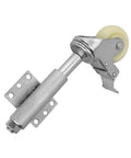 3 Inch Nylon Garden Gate Wheel Roller With Spring Loaded Swivel Caster And Brake Lock, 110 Lb Heavy Duty Load Capacity for gates.