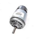 Heavy Duty DC Electric Starter Motor 12V 18V 24V packed with dual ball bearings and 42mm pinion gear for power drills.