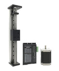Heavy Duty 42 mm Linear Guide Actuator Built For Real World Cnc Projects features linear rail, ball screw, microstep driver, and motor.