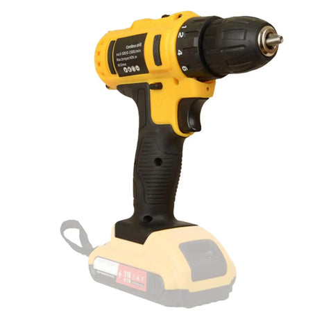 Heavy Duty Cordless Drill With High Torque Motor For Rock Solid Performance Quick Change Chuck Makes Bit Swaps A Breeze