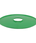 Top Tier Food Grade Silicone Dehydrator Sheet, Tailored For FD660 Fruit Dryer Machine, vibrant green drying mat with center hole.