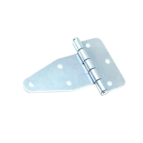 Straight Up Heavy Duty Galvanized Iron Triangle Hinge with Thickened Reinforced Arms for tough mechanical equipment.