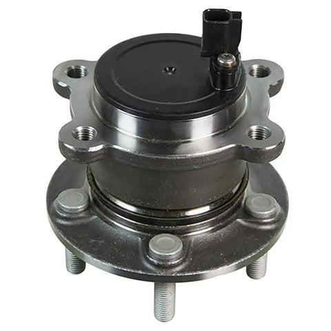 Top Shelf Rear Wheel Bearing And Hub Assembly Set For Ford Escape 2013 To 2019 And Lincoln Mkc 2015 To 2019 showing detailed hub design.