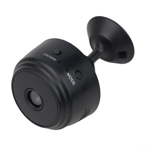 Dead Simple 1080P WiFi Wireless Security Camera With Night Vision And Smart Motion Alerts featuring a compact black camera body.