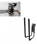 Heavy Duty Wall Mounted Ski And Snowboard Boot Storage Rack holds ski boots with rust resistant finish for easy installation.