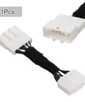 Plug And Play Charging Port Cable For Tesla Model 3 And Y 2017 To 2023 Direct Swap Wiring Harness Replacement showing connector ends.