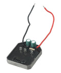 Premium Brushless Angle Grinder Controller circuit board with two capacitors, built for heavy duty shop grinds.