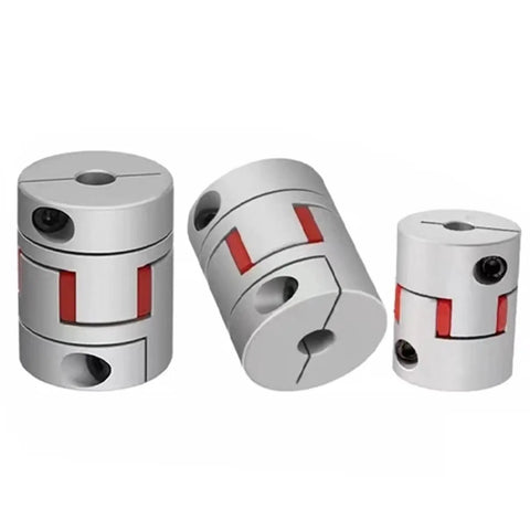 Flexible Plum Jaw Coupler Shaft Adapter For Motor Drives 18 Millimeter To 45 Millimeter Bore tough industrial transmission connector.