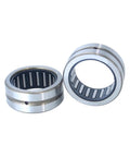 Slick Rolling Needle Roller Bearings Without Inner Ring Super Durable And Pre Lubricated For Hydraulics close-up image showcasing two 90x110x35mm bearings.
