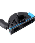 Rugged Universal Angle Grinder Dust Collection Shroud For 4 To 5 Inch Grinders Featuring Quick Swap Buckle and 360 Degree Swivel Hose Adapter