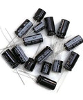 Straight Up Solid Capacitor Repair Kit for Samsung LCD and Plasma TV featuring top shelf electrolytic caps in various sizes and shapes.