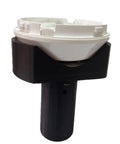 Pro Grade Smoke Detector Removal Tool Compatible With Notifier Fsp 951 Ceiling Mount Fire Alarm Extractor, grey and black tool design.