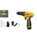 Game Changer 12V Cordless Drill With Rapid Lithium Cell Dual Speed Lever 30Nm Torque Electric Screwdriver with accessories.
