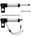 Heavy Duty Electric Recliner Motor Replacement Kit Featuring A Smooth Operator Lift Actuator measuring 389mm with 210mm stroke.