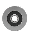 Heavy Duty V Groove Ball Bearing 10 Pack 4x18x8mm, carbon steel roller for smooth sliding door operation.