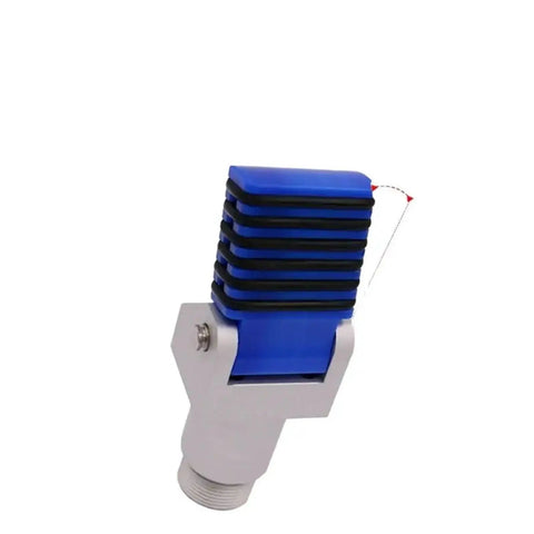 Dope Pro Grade Robotic Arm Pneumatic Holding Tool With Finger Cylinder Pulling Single Action Fixture GOP GOF 2020 VMQ; blue and silver
