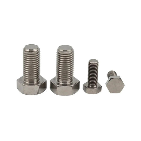 Top Shelf Pure Titanium Din 933 External Hex Head Machine Screws Hella Tough Metric Bolt Assembly Kit assorted sizes.