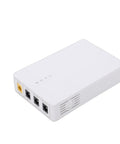 Keep The Connection Alive With This Solid 6000Mah Router And Modem Battery Backup Ups with visible input and output ports.