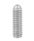 High Grade Heavy Duty Stainless Steel Ball Plunger Spring Screw With Hex Socket Set Screw For Hardcore Mechanical Adjustments And Solid Fixture Positioning Built To Last, 12mm length.