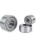 Heavy Duty Support Roller Needle Bearing Fully Lubricated To Run Slick Daily Built Tough For Hydraulic Cylinders And Heavy Machinery Hassle Free Durable Replacement with metal finish.