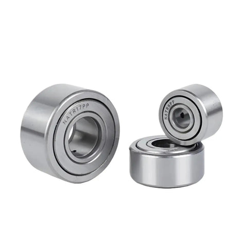 Heavy Duty Support Roller Needle Bearing Fully Lubricated To Run Slick Daily Built Tough For Hydraulic Cylinders And Heavy Machinery Hassle Free Durable Replacement with metal finish.