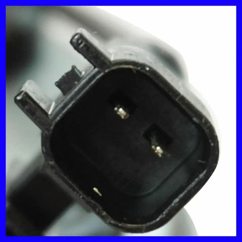 Close-up of electrical connector for Straight Shot Front Wheel Hub Bearing Set Chevy Silverado And GMC Sierra 2500 and 3500 Trucks 2011 to 2019.