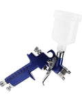 High End Mini Pneumatic Paint Sprayer With Gravity Feed Cup And 0 8MM Nozzle for small crafts, ergonomic grip, lightweight design.