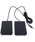 Roll Up Drum Pedal Replacement For Electronic Drum Practice Pads With 61.6 Inch Cable Ultra Stable Anti Slip Foot Pedal Top View