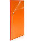 No Nonsense Heavy Duty Orange Laser Safety Shield Featuring Solid Optical Density Filter Blocking Harmful Ultraviolet And Blue Light Up To Five Forty Nm For Pro Shop Applications, 12x12 inch size, protective filter.