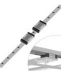Super Smooth High Precision Linear Guide Rail Kit Featuring 400 Mgn12h Blocks For Super Accurate Motion Control And Zero Friction Performance With Easy Install Setup And Low Maintenance Design That Will Keep Your Machines Running Like A Dream No, 2 rails, aluminum