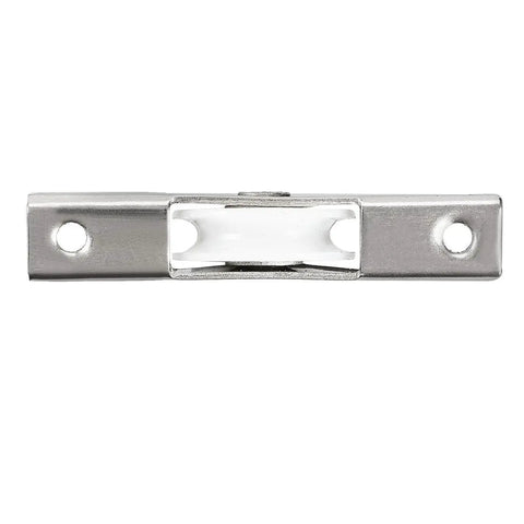 24mm Nylon Single Wheel Pulley With Reinforced Stainless Steel Core And Sleek Electroplate Coating Heavy Duty U Groove Track Rollers set for sliding doors.