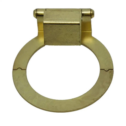 Dead Bolt Secure Brass Lock Guard For Single Side Deadbolts With Bump Key Protection No Hassle Install Adds Security For Your Home Office Apartment Against Lock Bumping And Picking