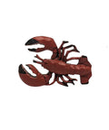 Premium Red Lobster Metal Drawer Pulls Featuring A Slick Distressed Finish For Nautical Cabinet Hardware and Coastal Kitchen Decor