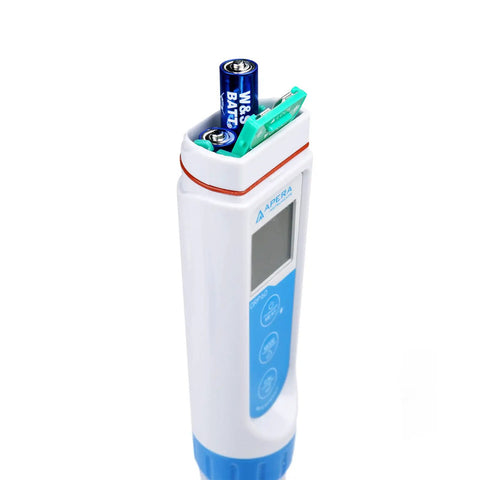 Pocket pH Tester Kit With Waterproof Body Replaceable Probe 0.01 pH Accuracy LCD Display Handheld pH Meter