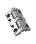 Tough As Nails Zinc Alloy Adjustable Limit Gate Hinge Reinforced With A Thickened Heavy Duty Frame For smooth operation and reliable support.