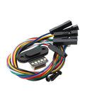 High Precision Laser ToF Distance Sensor Module featuring Bullseye Precision and Rock Solid Stability with multi-colored wires.