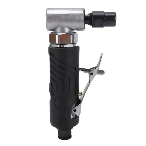 Professional 90 Degree Air Angle Die Grinder 12000 RPM Pneumatic Rotary Tool For Auto Detailing And Deburring, side view.