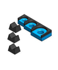 MagAttach Ratchet Organizer Kit 3 Piece Tool Tray Set Blue and Black for Drawer Organization Keeps Tools From Slipping, Easy Access