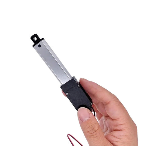 Pro Heavy Duty 12V Electric Linear Actuator Motor With 30Mm 50Mm Stroke smooth pulling power in hand, compact design for automation.