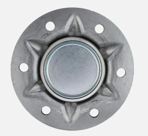 Rig Ready Flange Bearing Replacement For Nut Sweepers Straight Up Compatible With 6922Rh AG Specs showing a top view of the flange bearing.