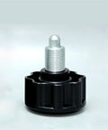 Built Tanky M20 Spring Loaded Indexing Plunger Dowel Pin With Dead Nut Secure Threaded Lock Screw For Precision Assembly And Heavy Duty Workshop Builds Pro Shop Ready Hardware, close-up of black body and silver threaded pin