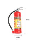 Fresh Red Plastic Fire Extinguisher Drop For 1 10 Rc Rock Crawler Builds Featuring Legit Simulation Look And Durable Lightweight Fitment For Serious Off Trail Crawling Sessions, 46mm tall and 14mm wide.