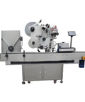Automatic Label Applicator And Stand Up Pouch Sticker Printer Heavy Duty Commercial Packaging Gear For High Volume Jobs, side view.