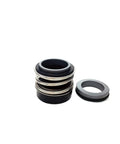 Rugged MG12 14mm Elastomer Bellows Mechanical Seal with Beefy G6 Silicon Carbide Stationary Seat Pro Grade Heavy Duty Pump.