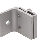 Heavy Duty Aluminum Standing Seam Clamp Pack of 4 Rock Solid Mounting Brackets for Solar PV Systems and Sheet Metal Roofs 45X52mm Silver close-up showing grip design.
